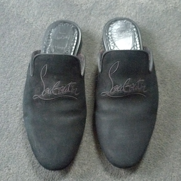 CHRISTIAN LOUBOUTIN Coolito Slippers In Suede - Picture 1 of 6